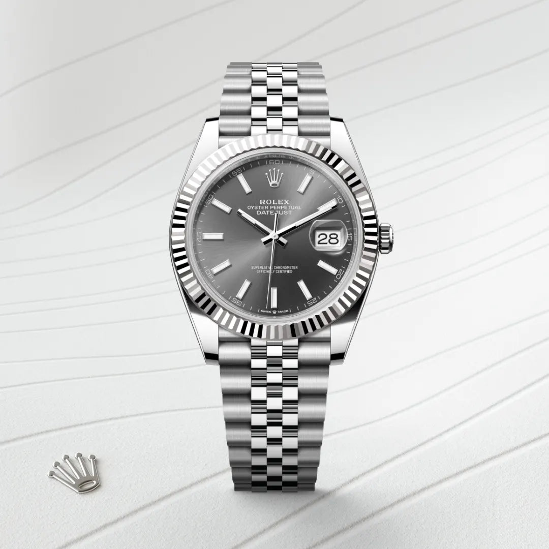 RLX Datejust 41 Acier et Or Blanc - Vue 3