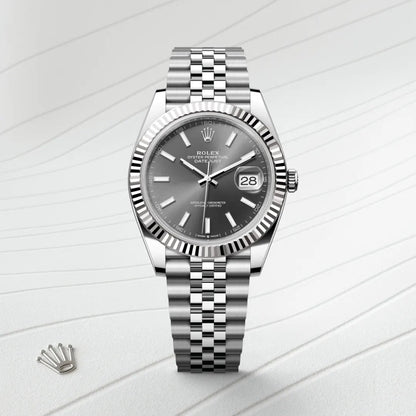 RLX Datejust 41 Acier et Or Blanc - Vue 3