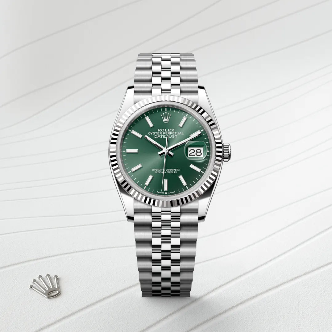 RLX Datejust 36 Acier et Or Blanc - Vue 2
