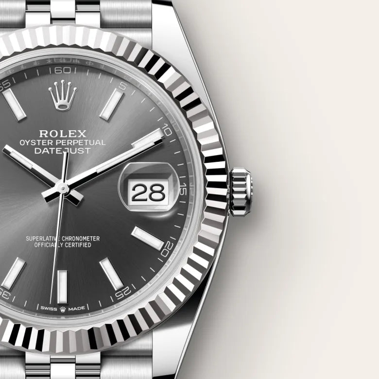 RLX Datejust 41 Acier et Or Blanc - Vue 4