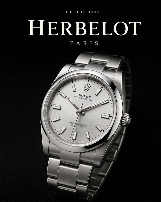 RLX Oyster Perpetual 41 Acier Oystersteel - HERBELOT Paris