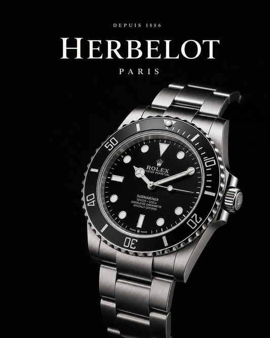 RLX Submariner Acier Oystersteel Sans Date - HERBELOT Paris