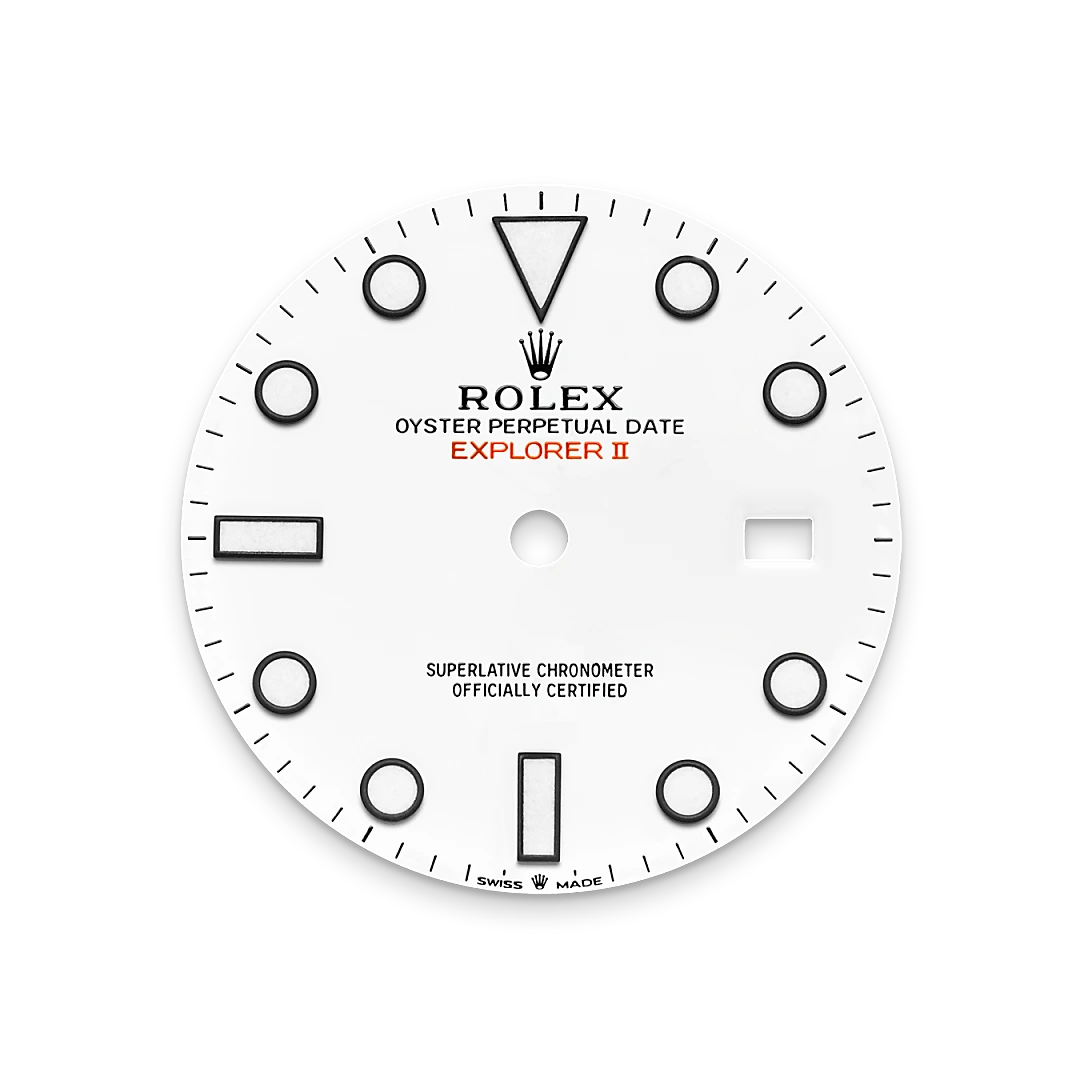 RLX Explorer II Acier Oystersteel Cadran Blanc - Vue 6