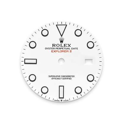 RLX Explorer II Acier Oystersteel Cadran Blanc - Vue 6