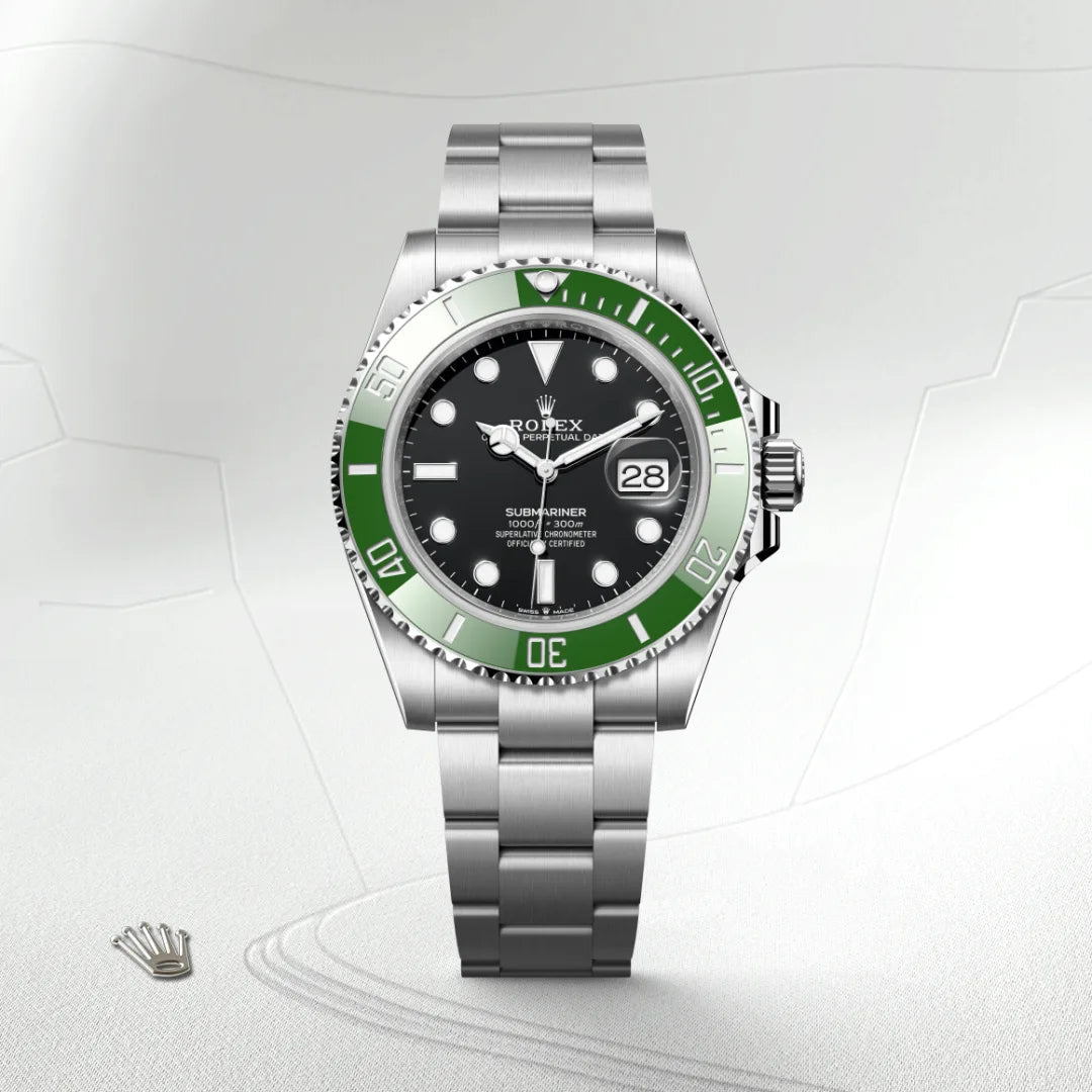 RLX Submariner Date Lunette Verte - Vue 2