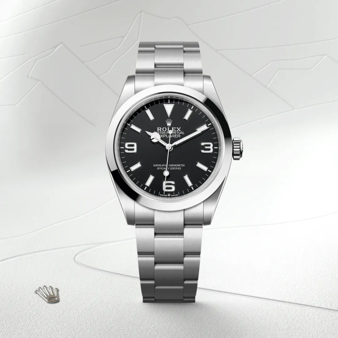 RLX Explorer 40 Acier Oystersteel - Vue 2