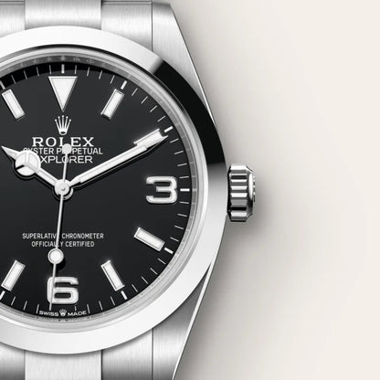 RLX Explorer 40 Acier Oystersteel - Vue 5