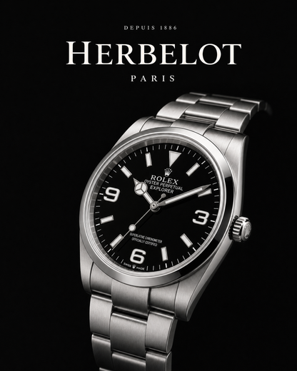 RLX Explorer 40 Acier Oystersteel - HERBELOT Paris